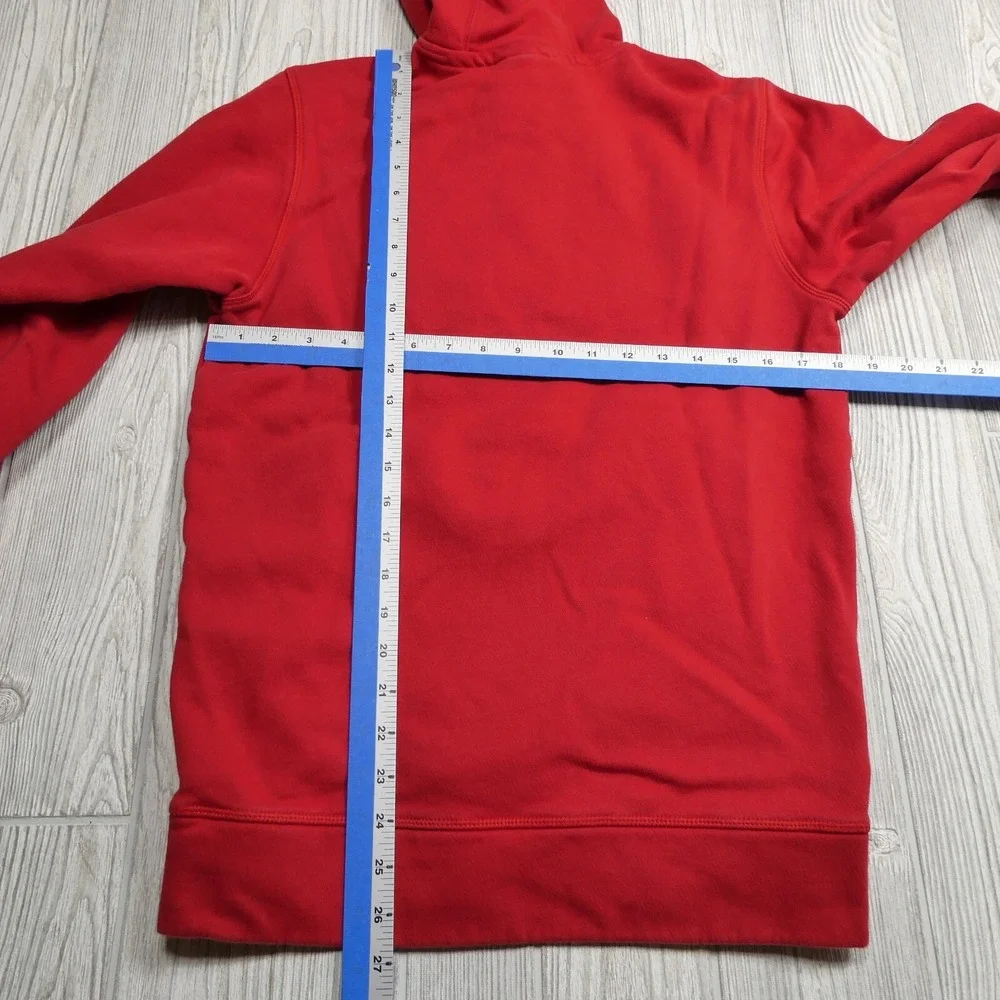 Adidas Hoodie Adult Small Saint John's Football Red Hooded‎ Sweatshirt Fleece